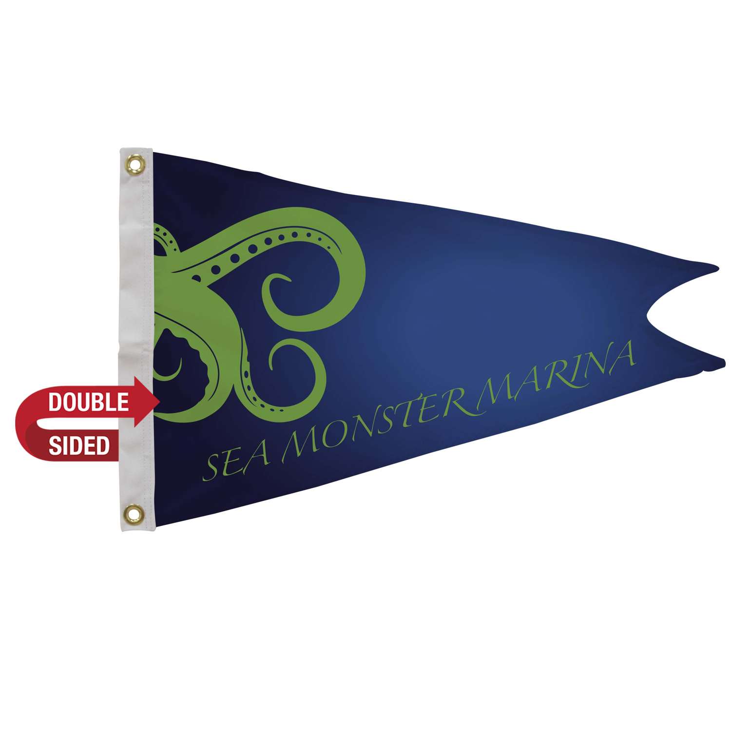 16" x 24" Nylon Burgee Flag Double-Sided