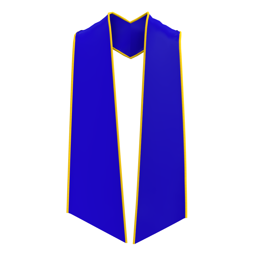 Satin Sash w/ Contrast Color Piping (60"x6") 2