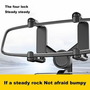 Car Rear Mirror Mobile Phone Holder 6