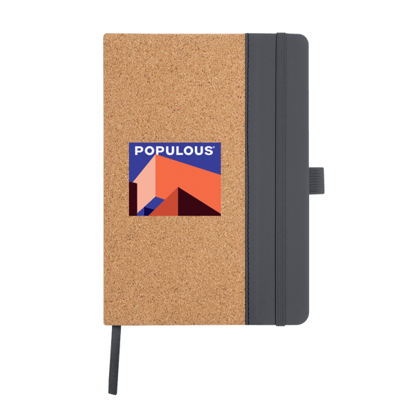 Hickory Cork & Recycled PU Notebook 9