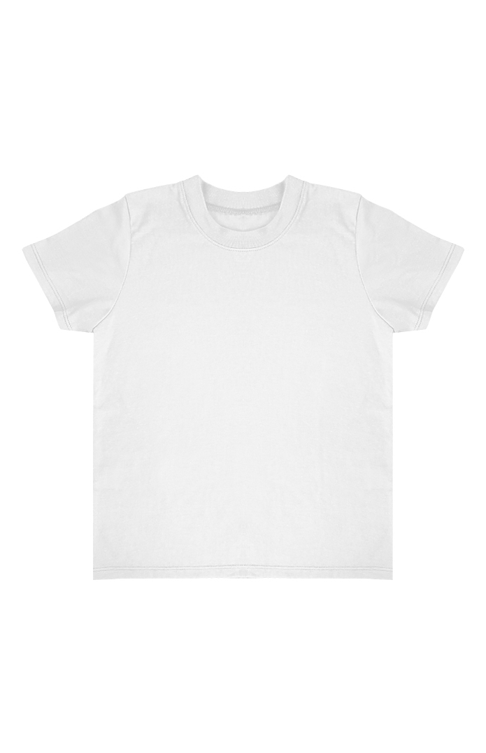 Toddler TriBlend Short Sleeve Coverstitch Neck Tee 2