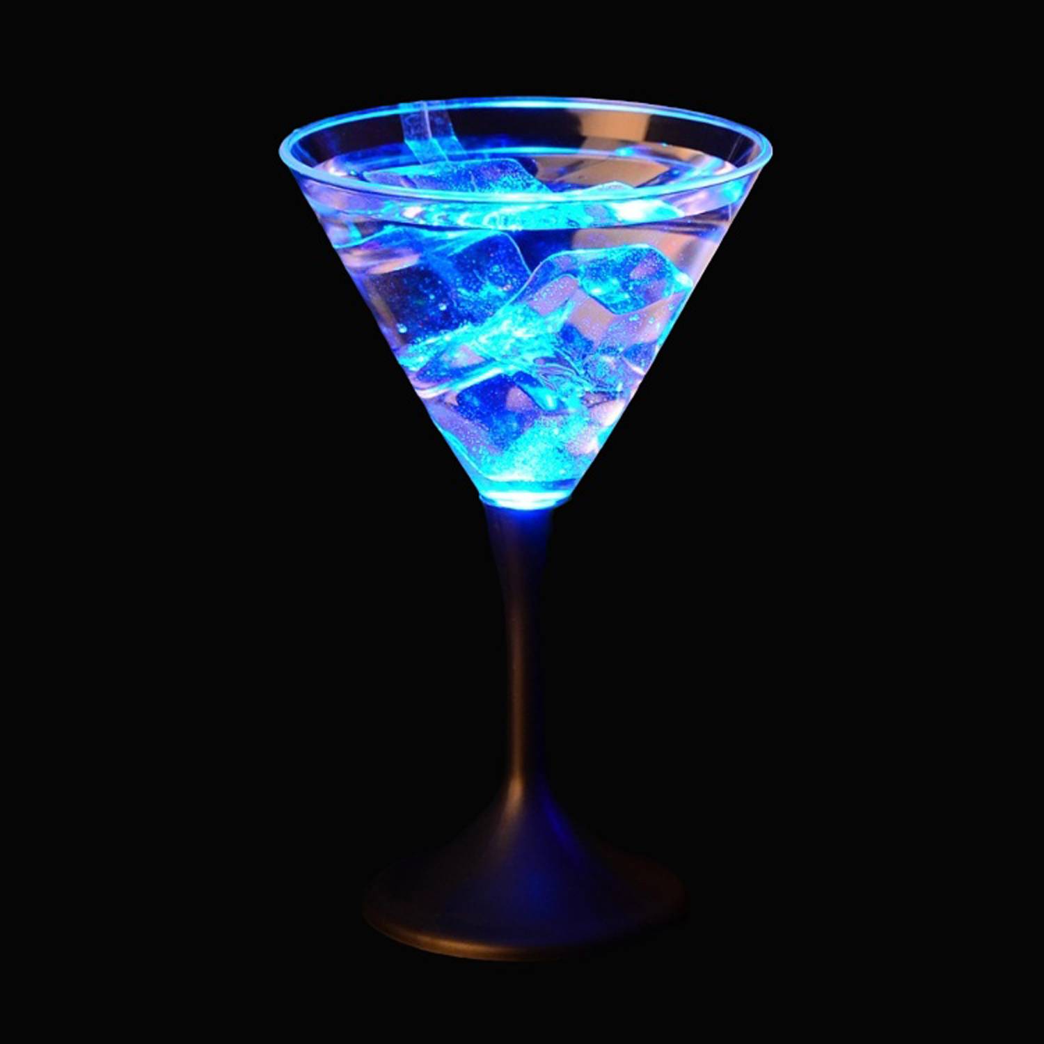 9oz Flash Light Up Liquid Activated Wine Glass 3