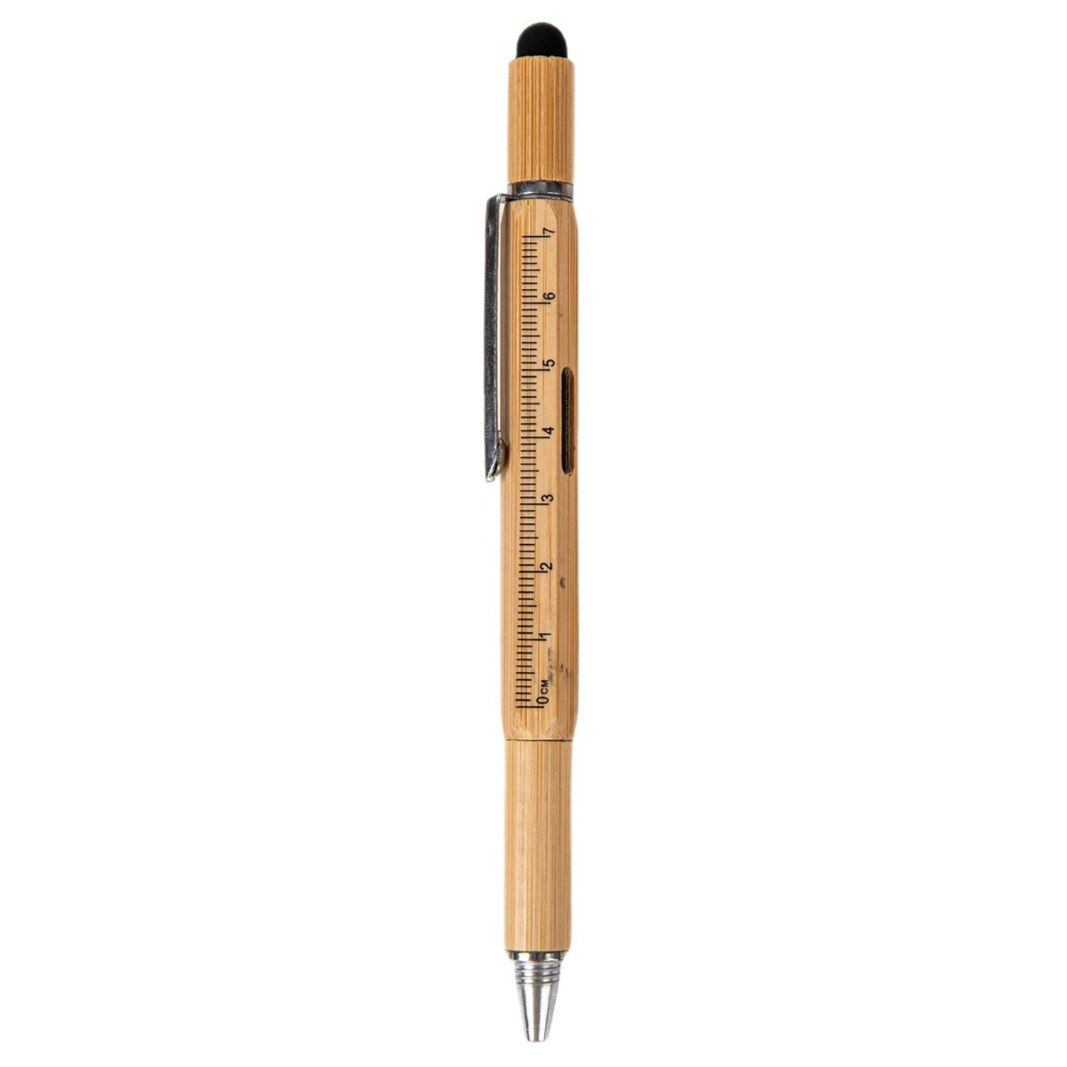 5-in-1 Bamboo Stylus Tool Pen 8