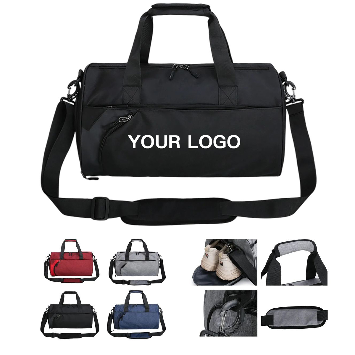 Waterproof Nylon Sport Travel Bag for Gym or Yoga 2