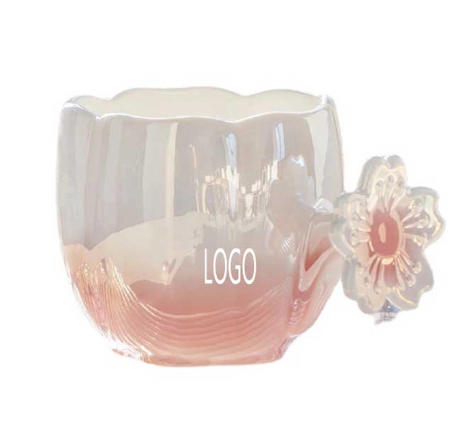 12OZ Gradient Cherry Blossom Ceramic Mug&Coffee Cup 8