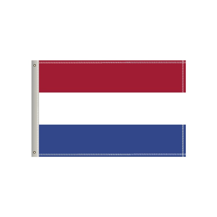 National Flag, Netherlands, Double-Sided - 36"W x 24"H 2