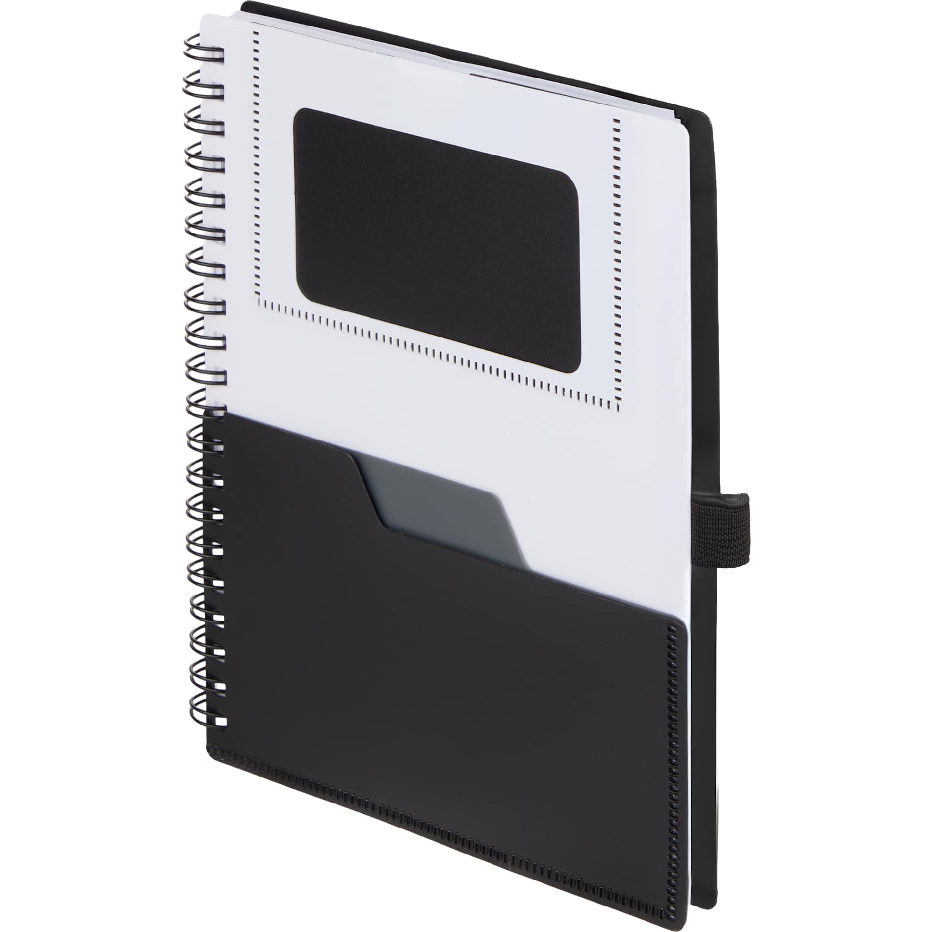 5” x 7” FSC® Recycled Stash Spiral Notebook 180