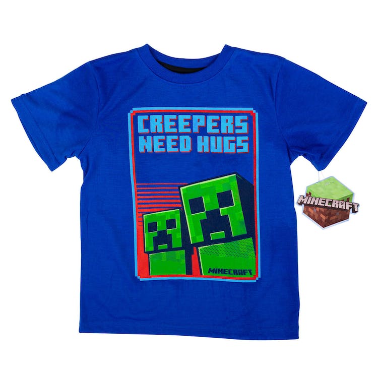 Kids' Minecraft T-Shirts - "Creepers Need Hugs" 2