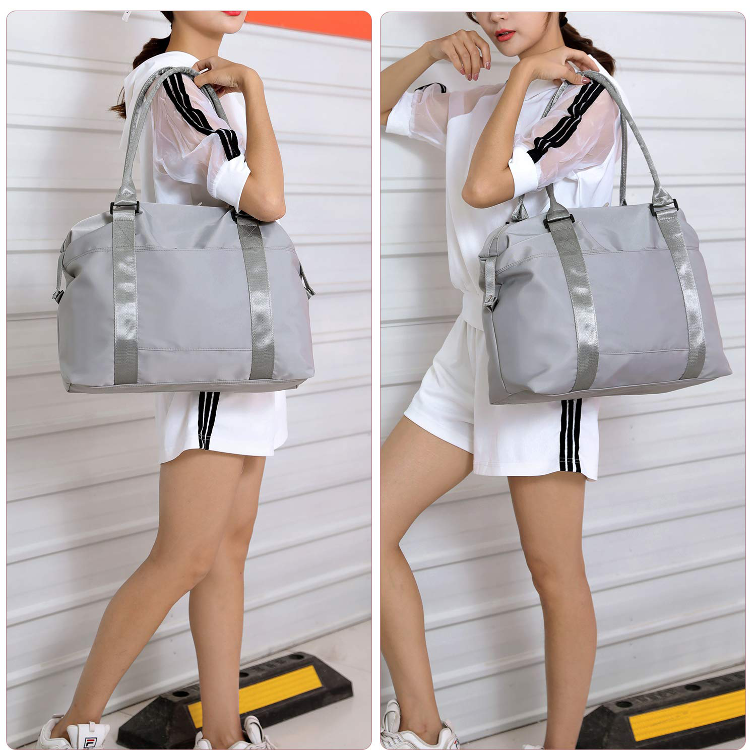 Duffel Tote Bag With Trolley Sleeve 3