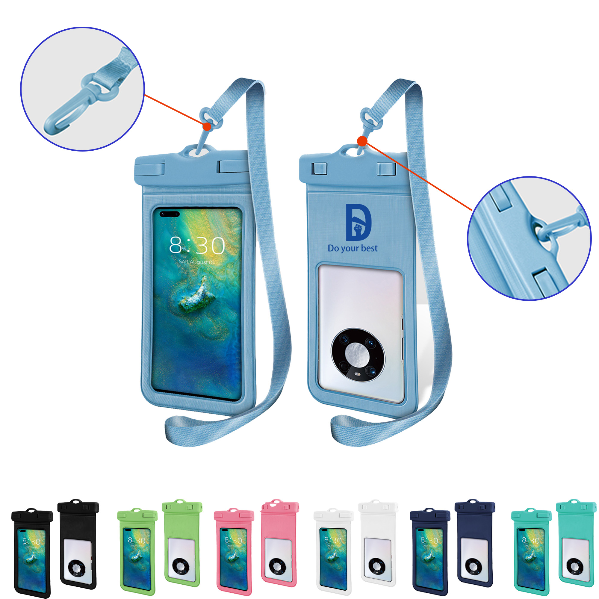 MOQ 30 Waterproof Pouch for Phone 2