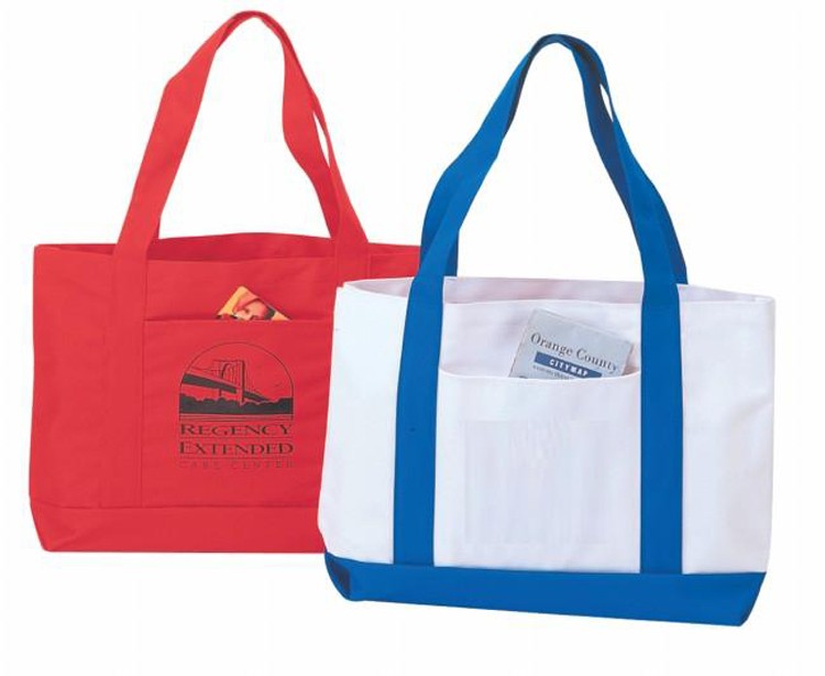 Poly Tote Bag, custom tote bag with logo imprint 1