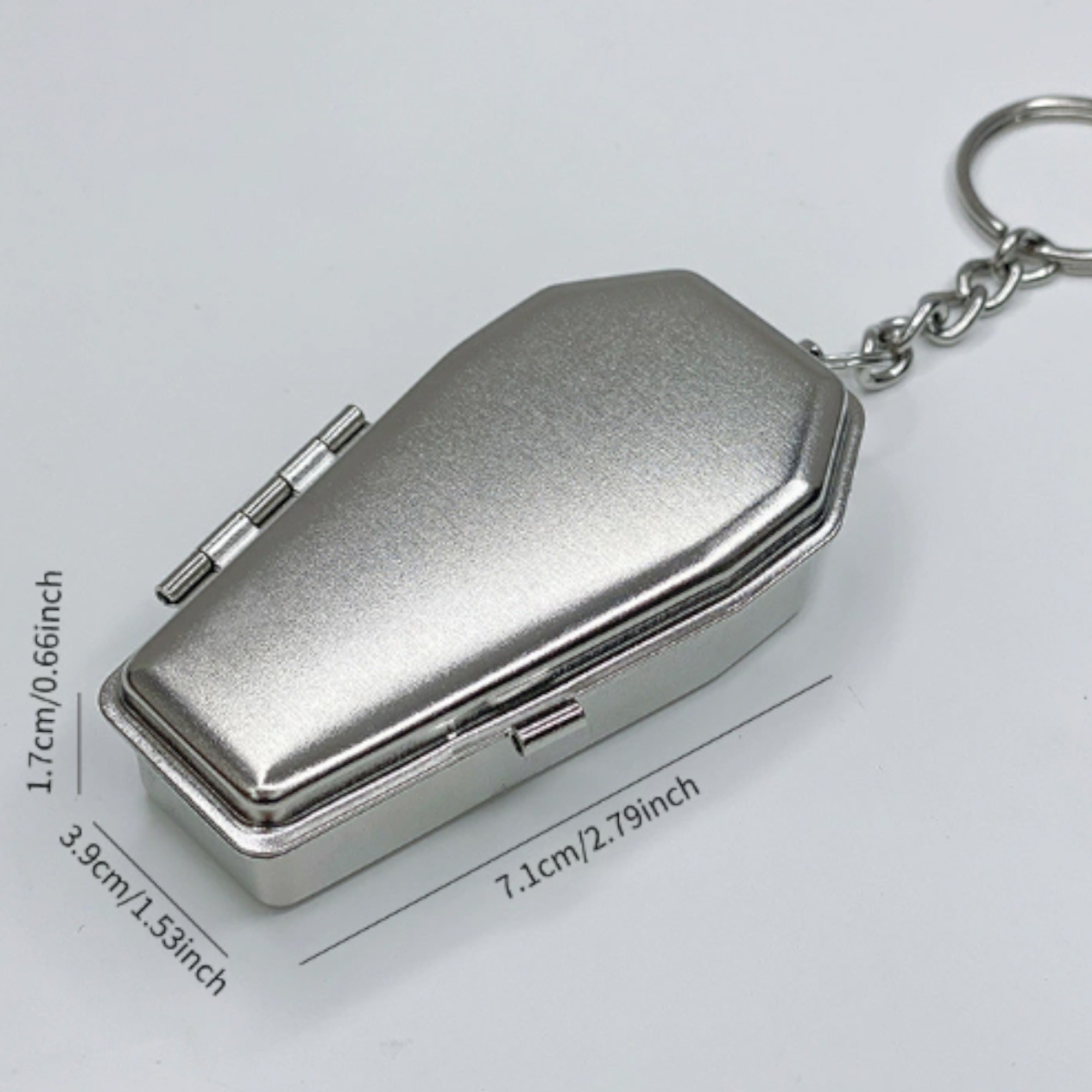 Metal Portable Pocket Keychain Ashtray 3