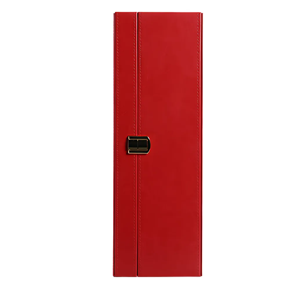 1-Bottle Premium PU Leather Wine Gift Box 3