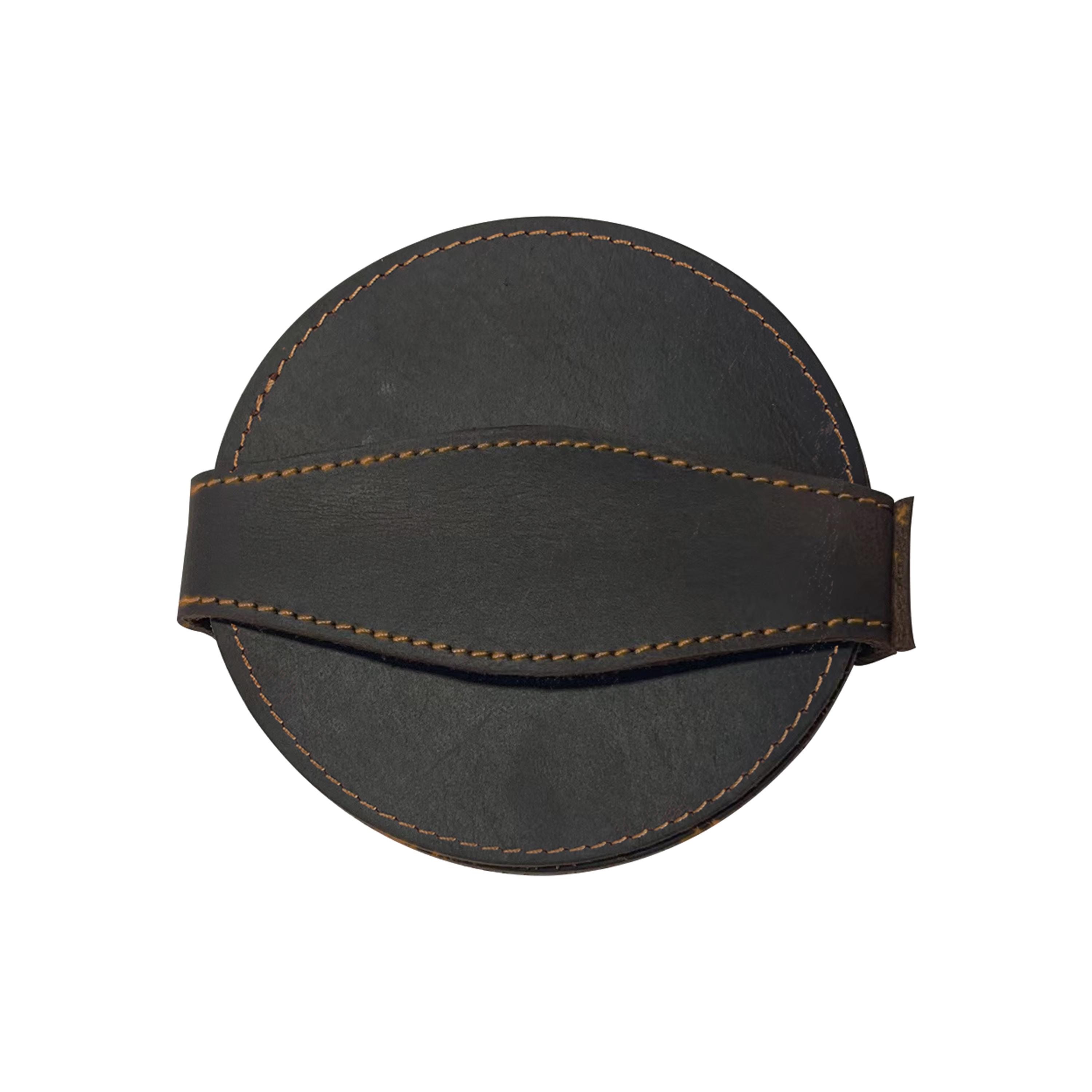 Crazy-Horse Leather Coaster Set-6PCS 4