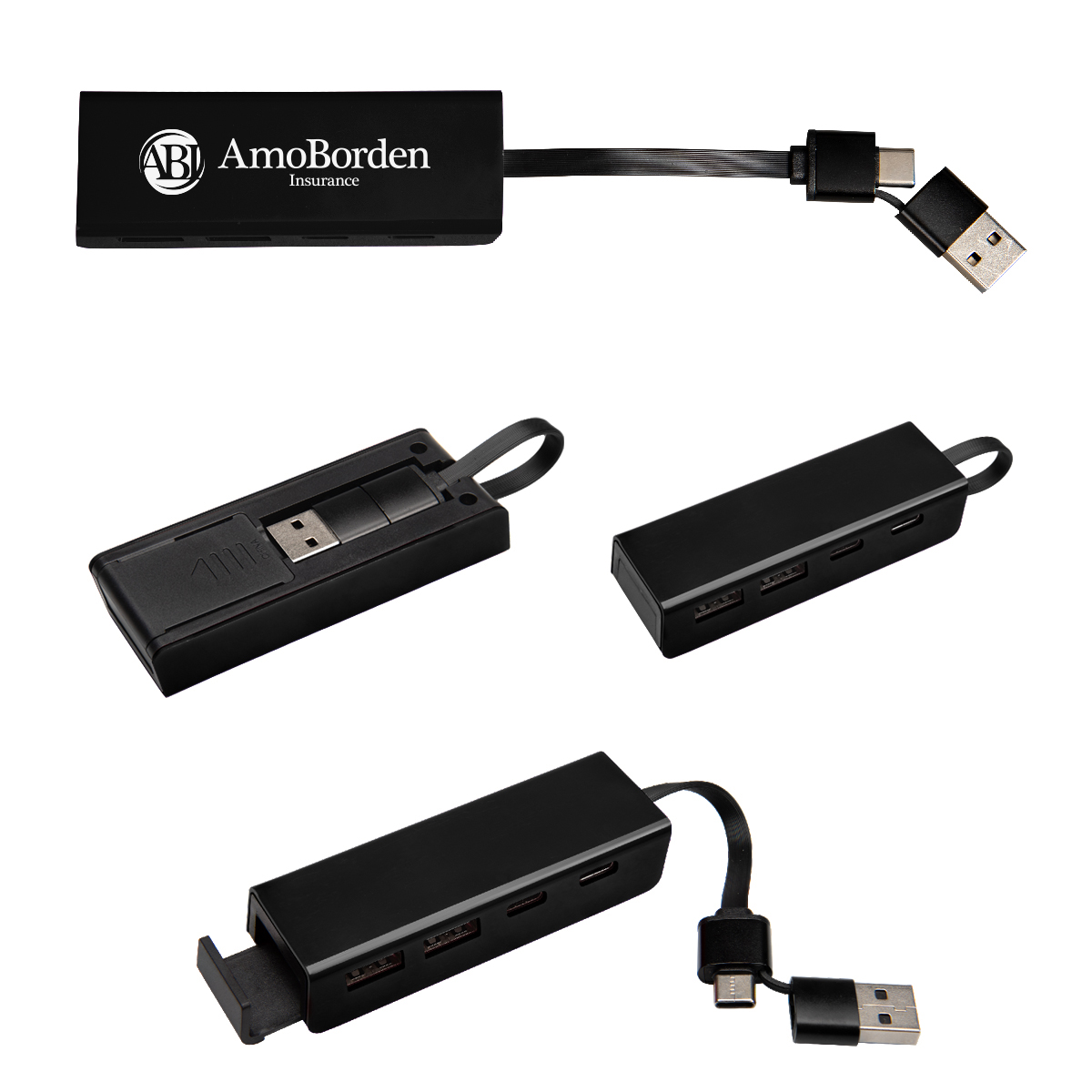 RABS Type-C & USB Hub With Phone Stand 4