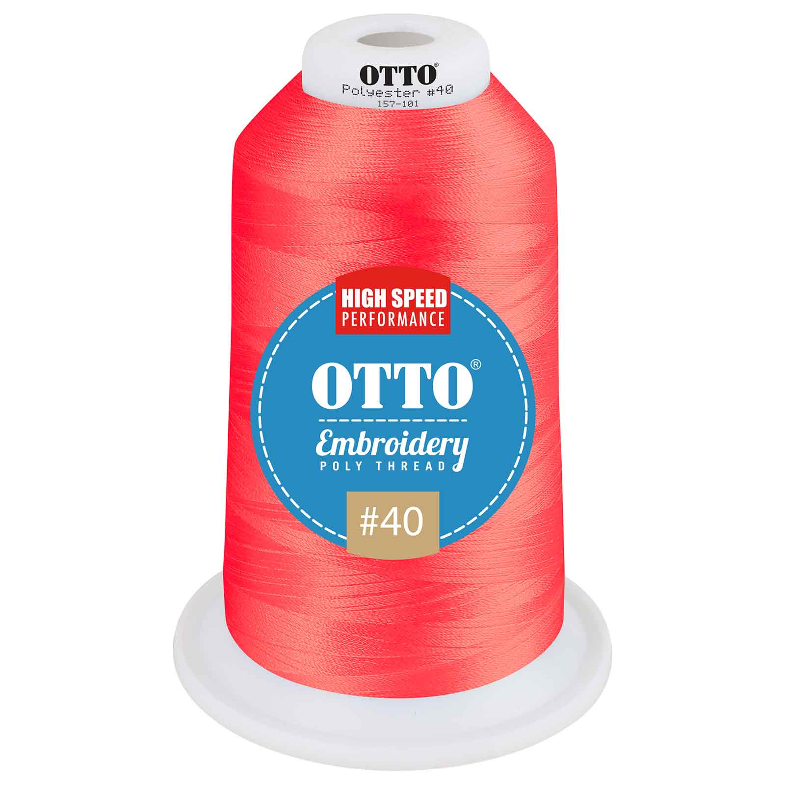 OTTO Embroidery Poly Thread #40 5,500 yd. King Cone 225