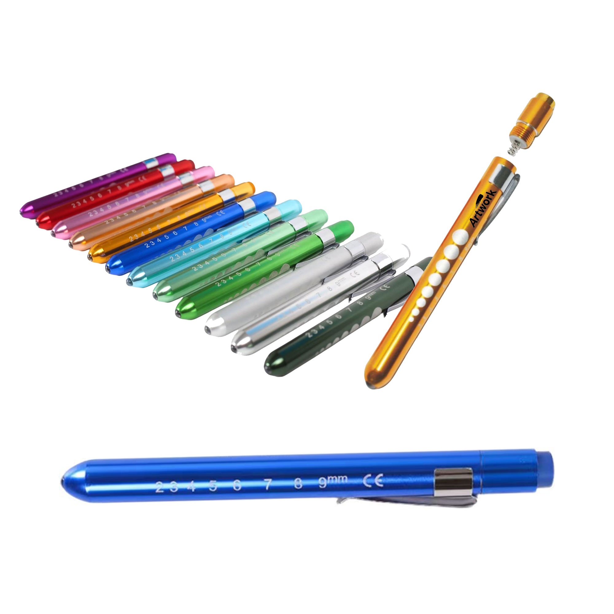 Aluminum Alloy Pen Flashlight 2