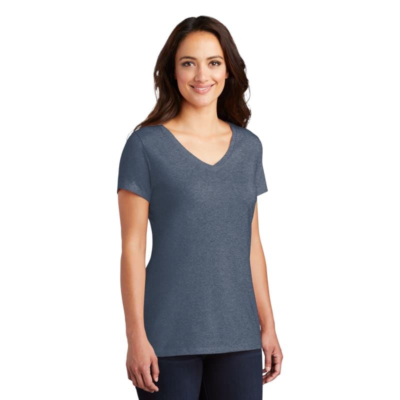 District Women's Perfect Tri V-Neck Tee. 29
