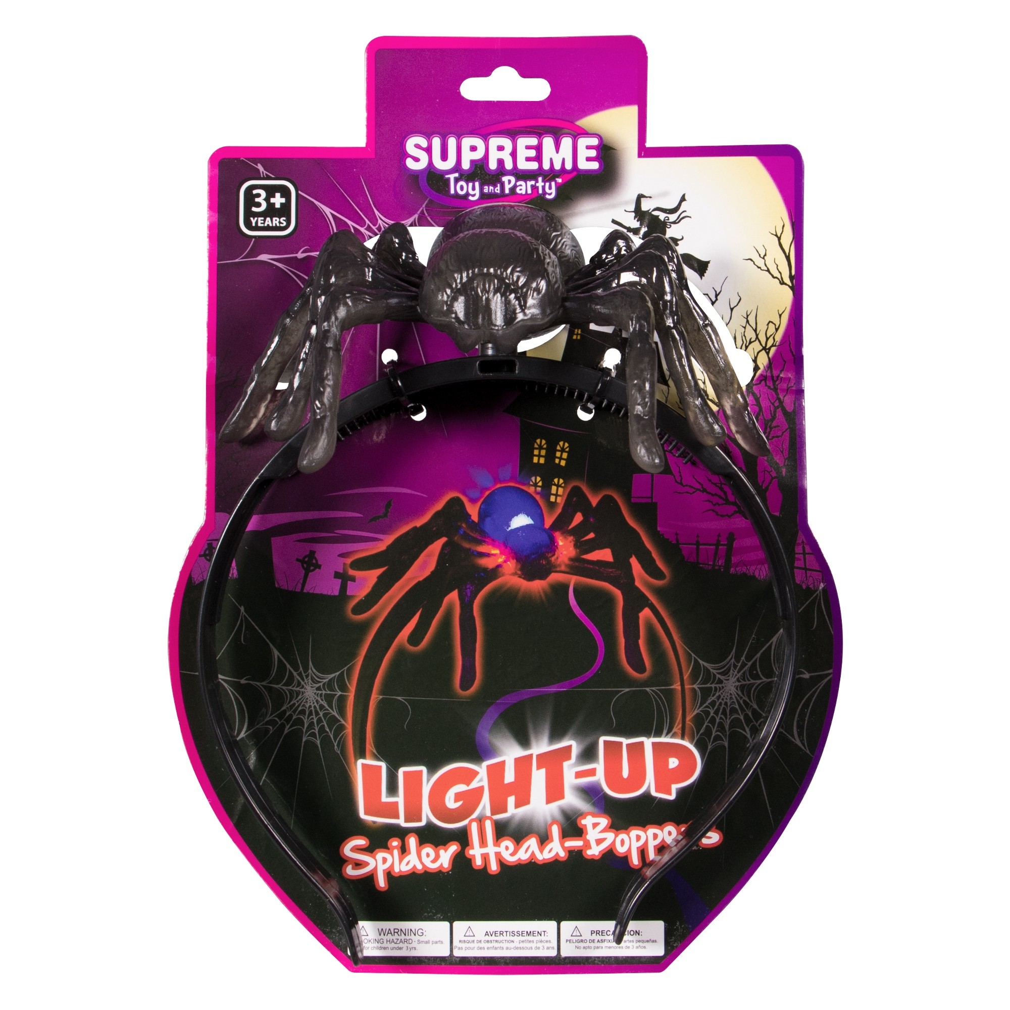 LED Spider Headbopper 3