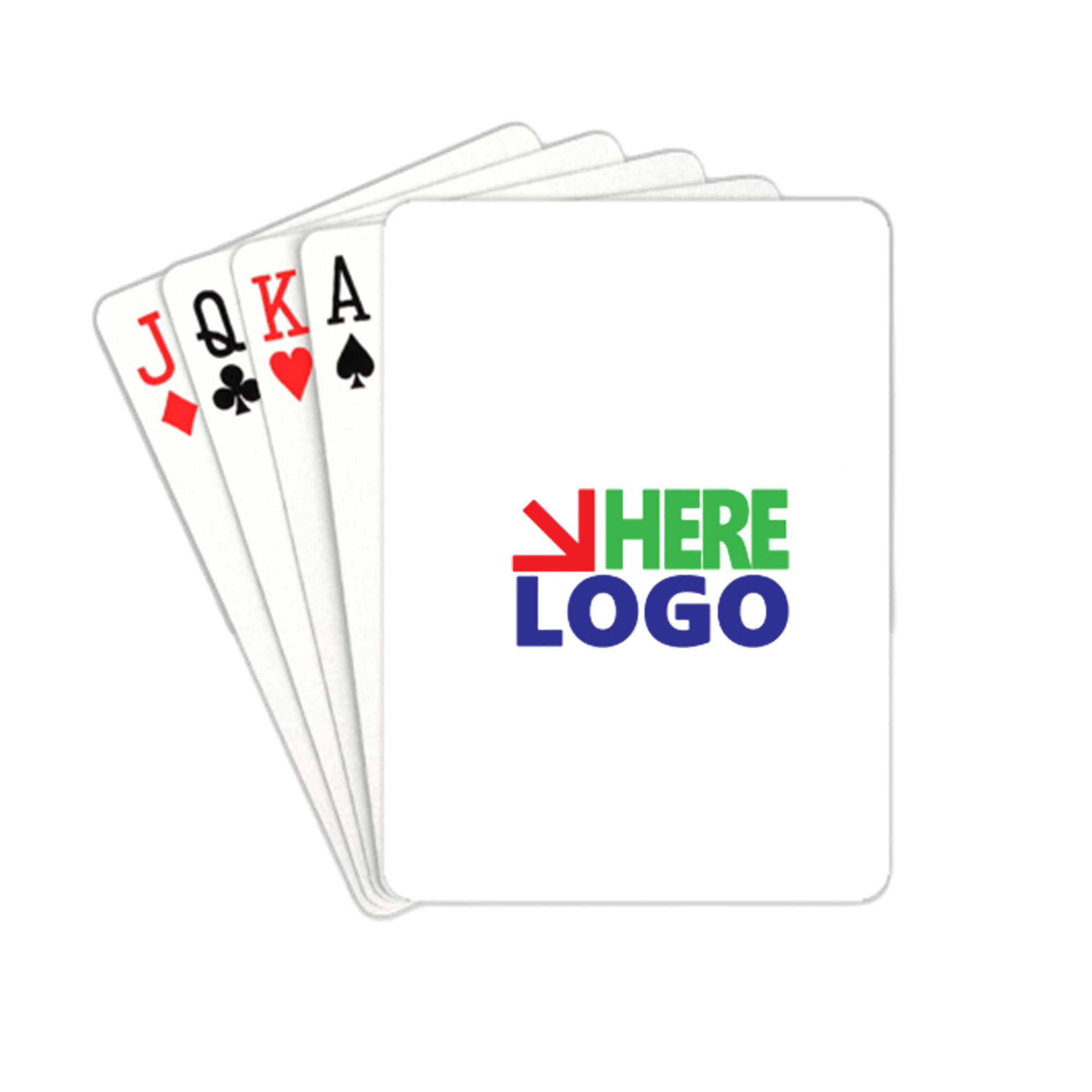 Customizable Paper Gambling Poker Card 2