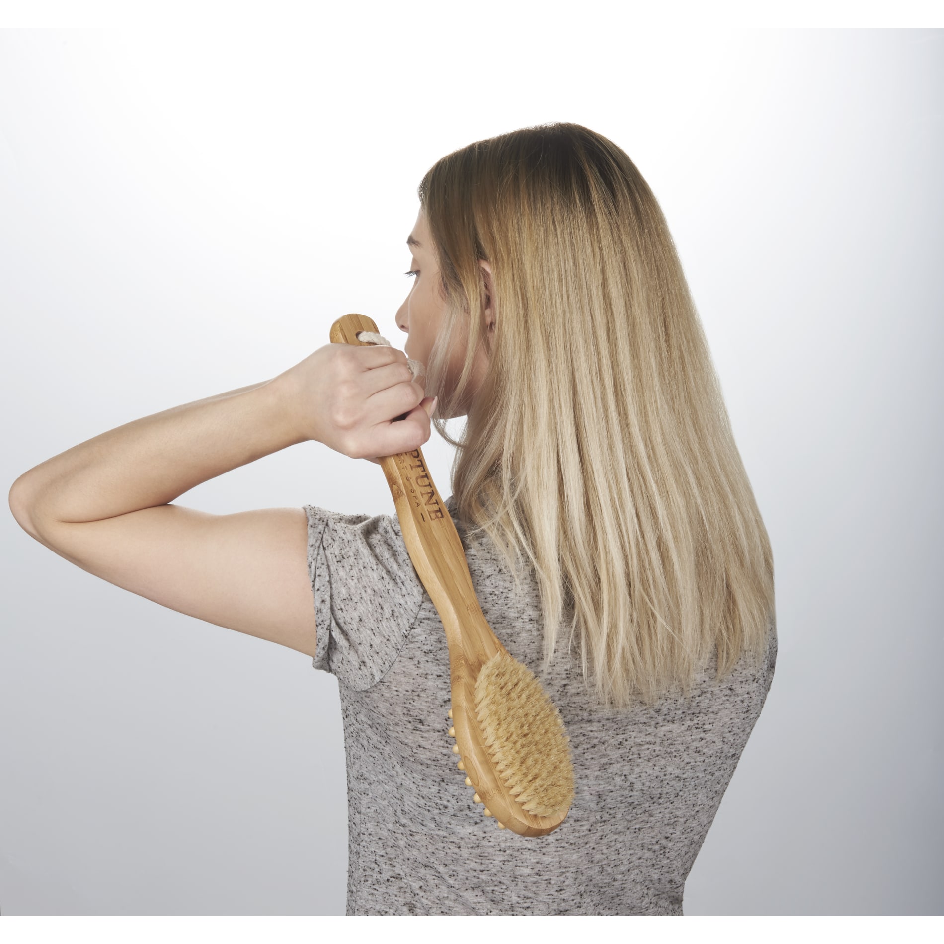 Bamboo Shower & Body Brush 9