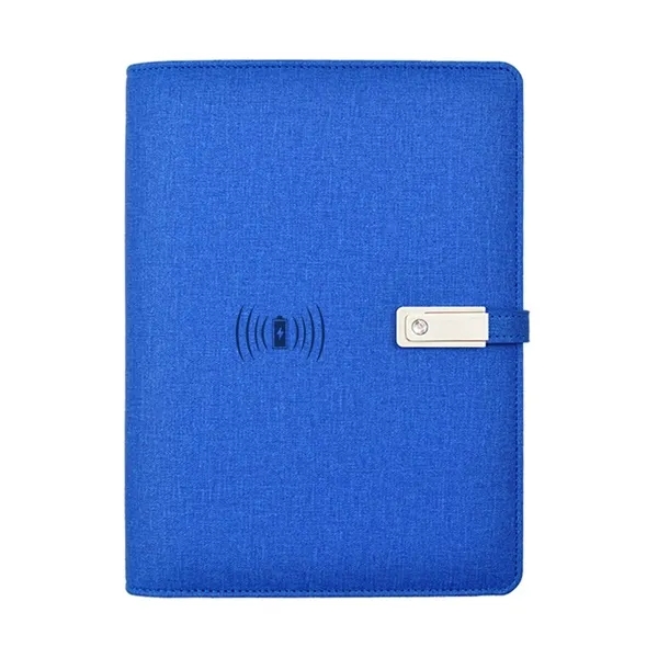 8000 mAh Power Bank Notebook with Wireless Charger 7