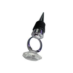 Non Toxic Narrow Diamond Shaped Wine Cork Bottle Stopper 4