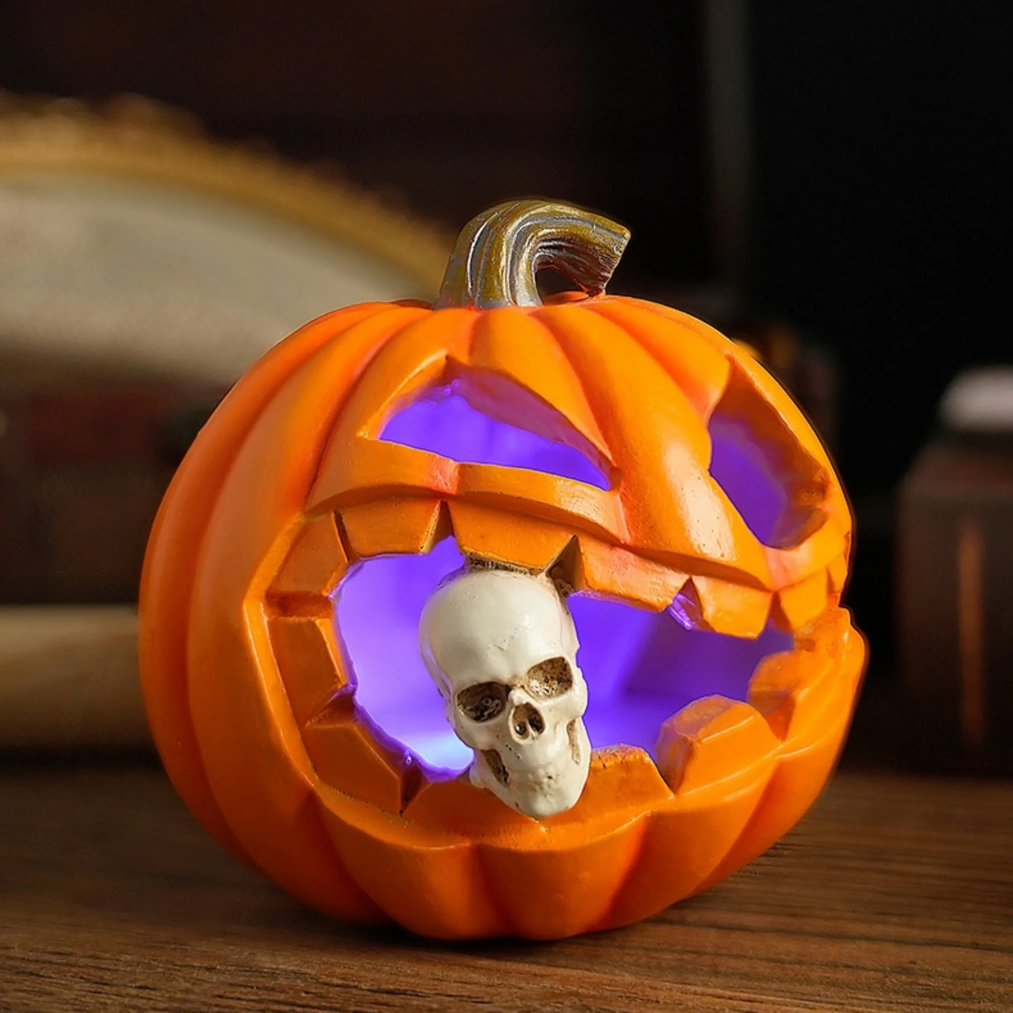 Color-Changing Glowing Halloween Ornament Lighted 2