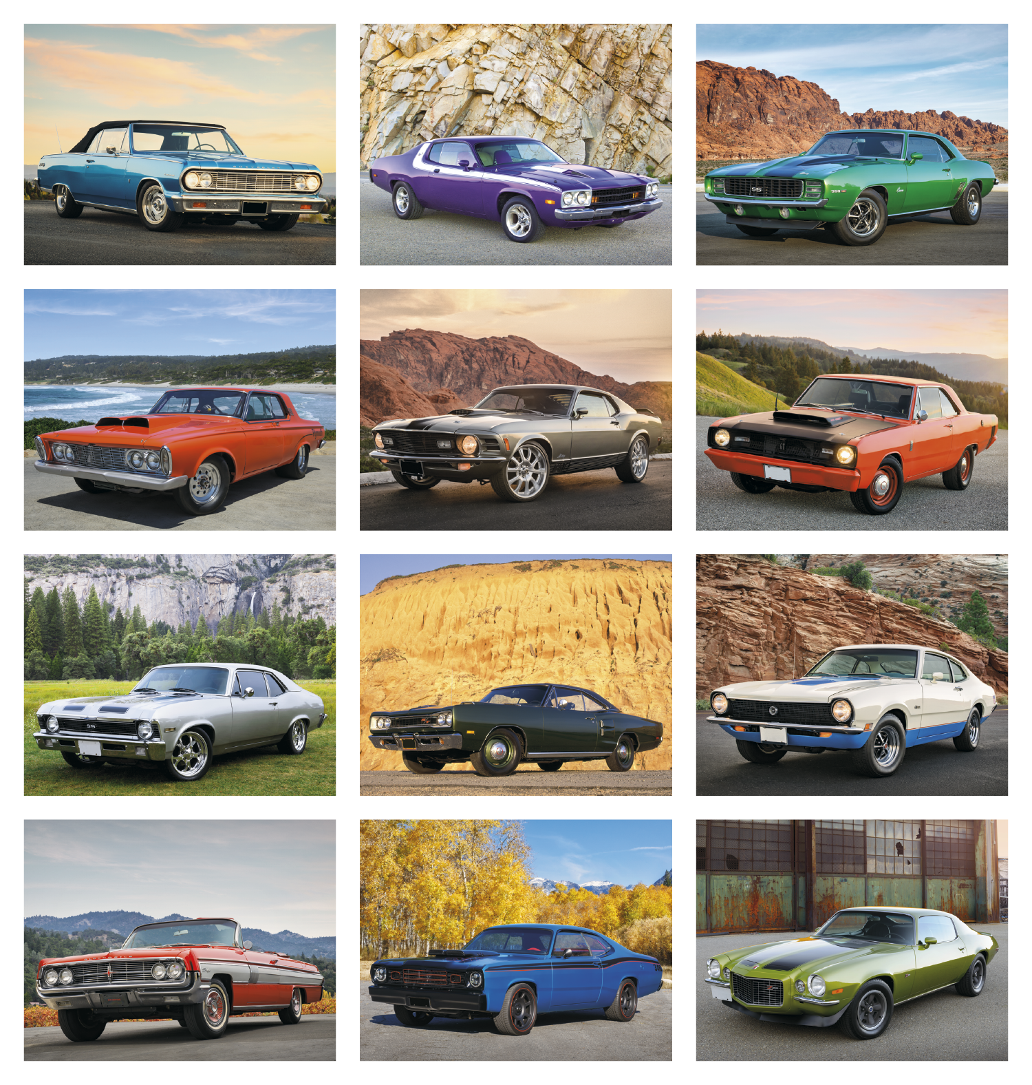 Good Value™ Muscle Thunder - Spiral Calendar 24