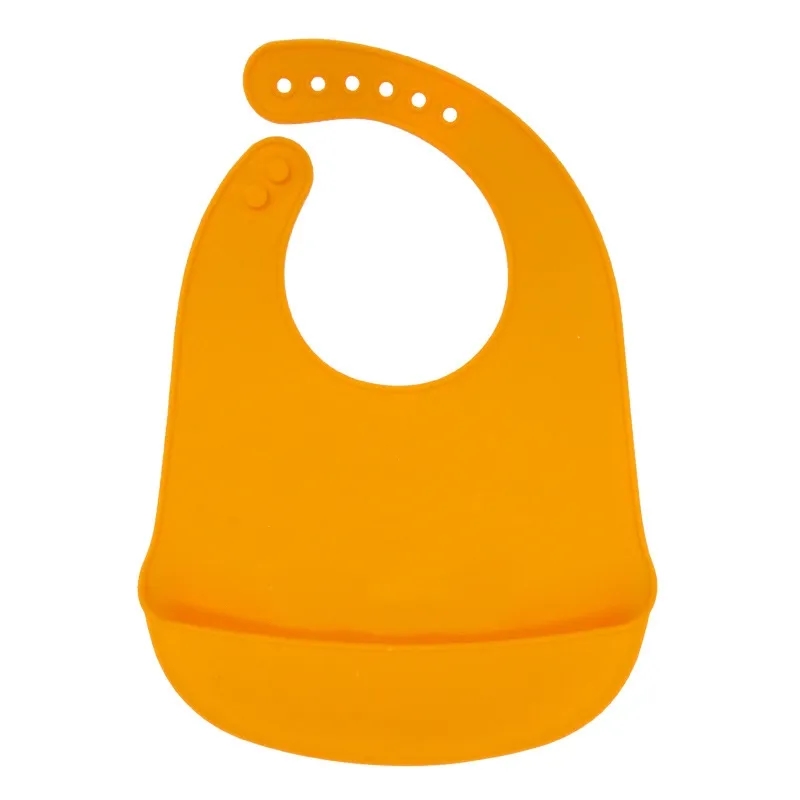 Solid Color Silicone Bib 1