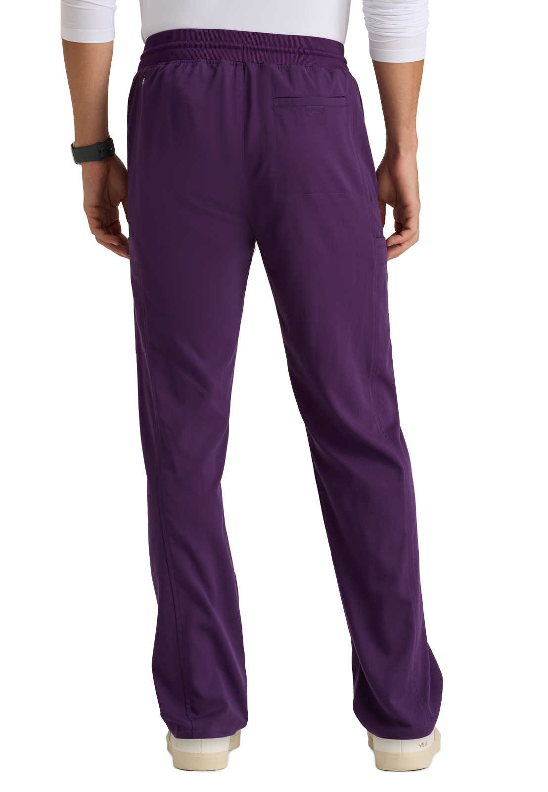 Grey's Anatomy Spandex Stretch - Men's Six-Pocket Straight leg Hudson Scrub Pant 1