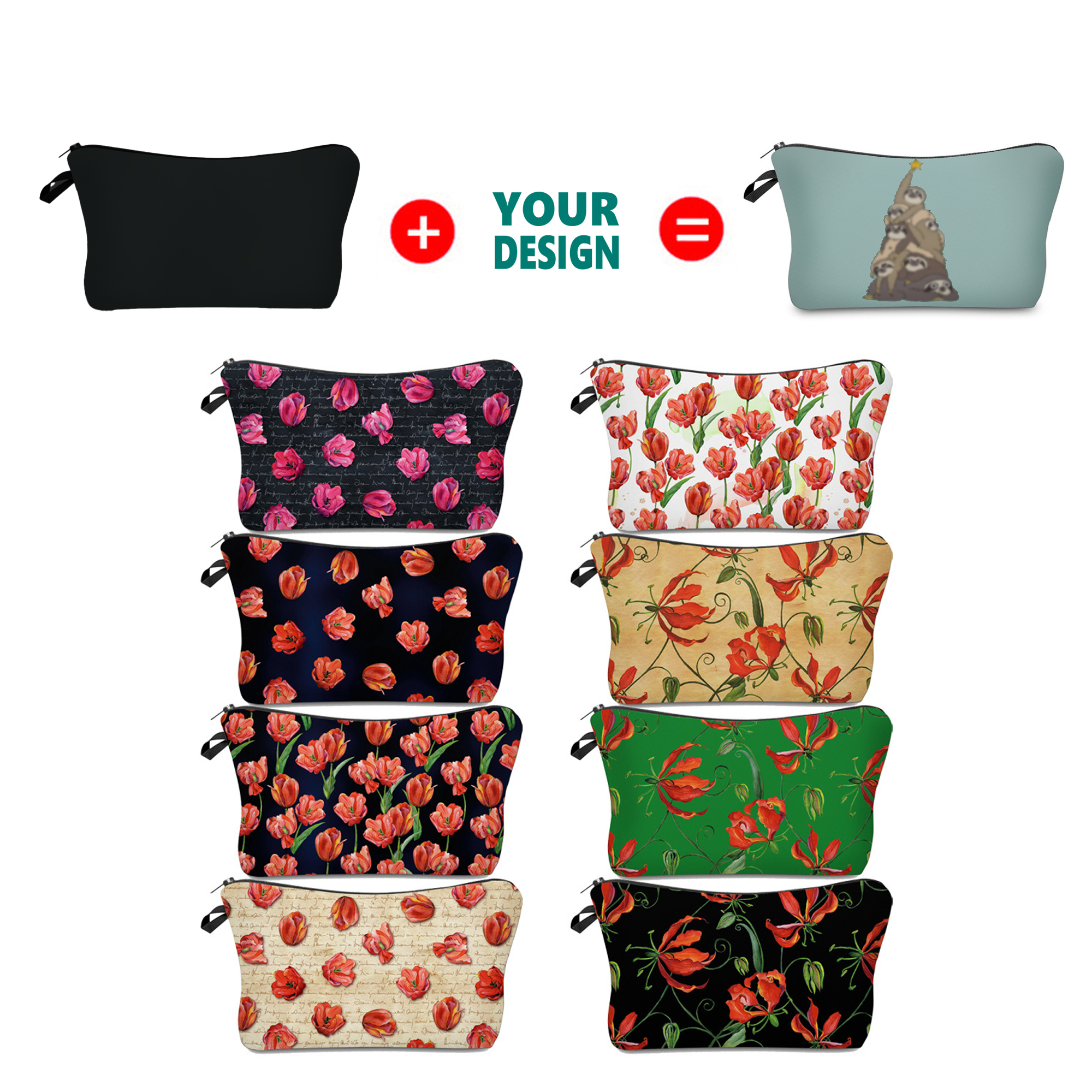 Custom Waterproof Cosmetic Toiletry Bag 2