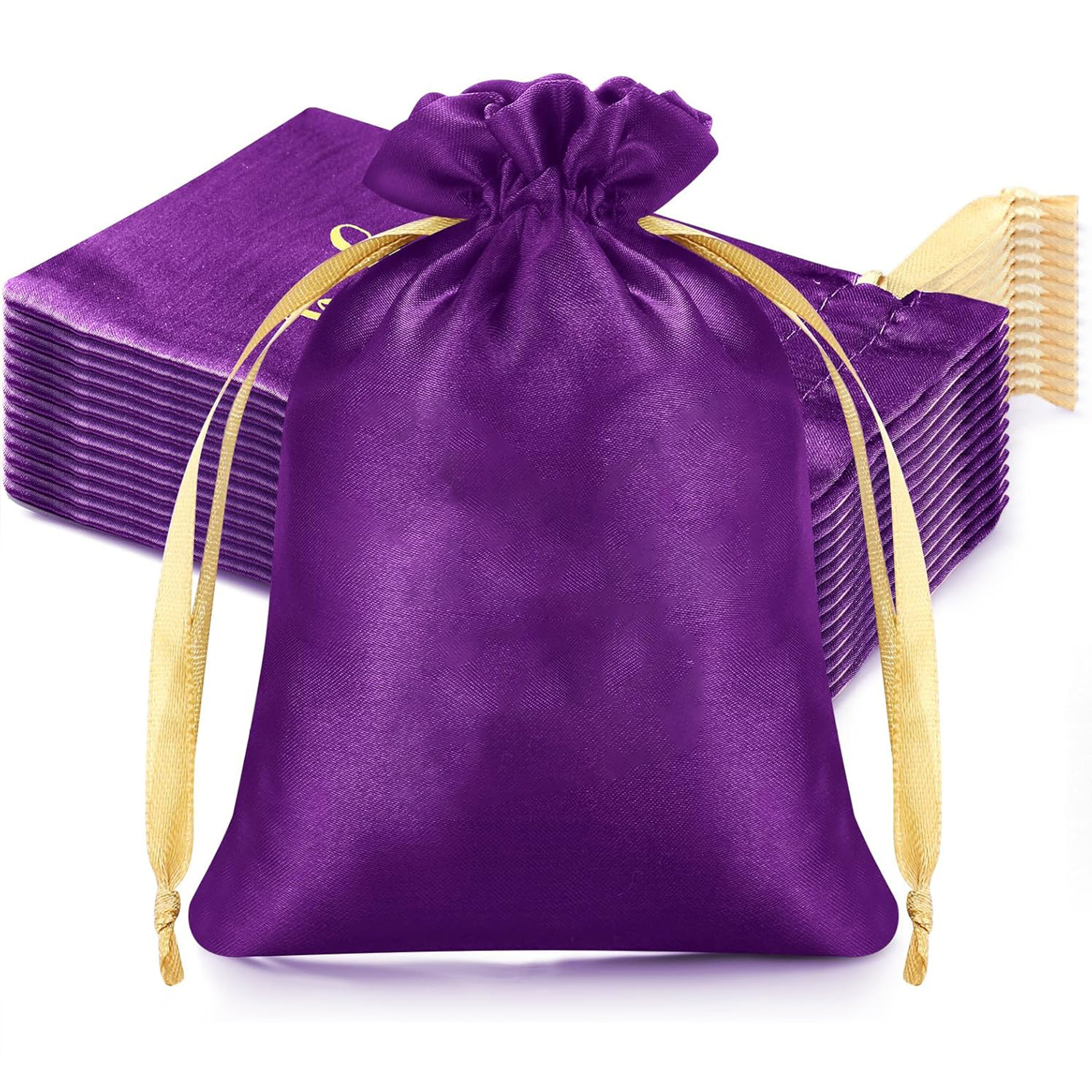 Satin Gift Candy Wrap Bag 6