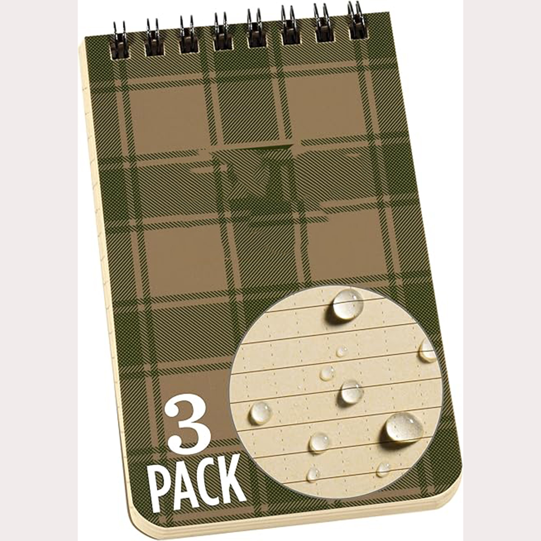 Weatherproof Top Spiral Notebook 1
