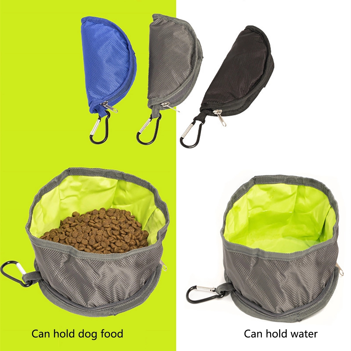 Portable Outdoor Collapsible Dog Bowls 1