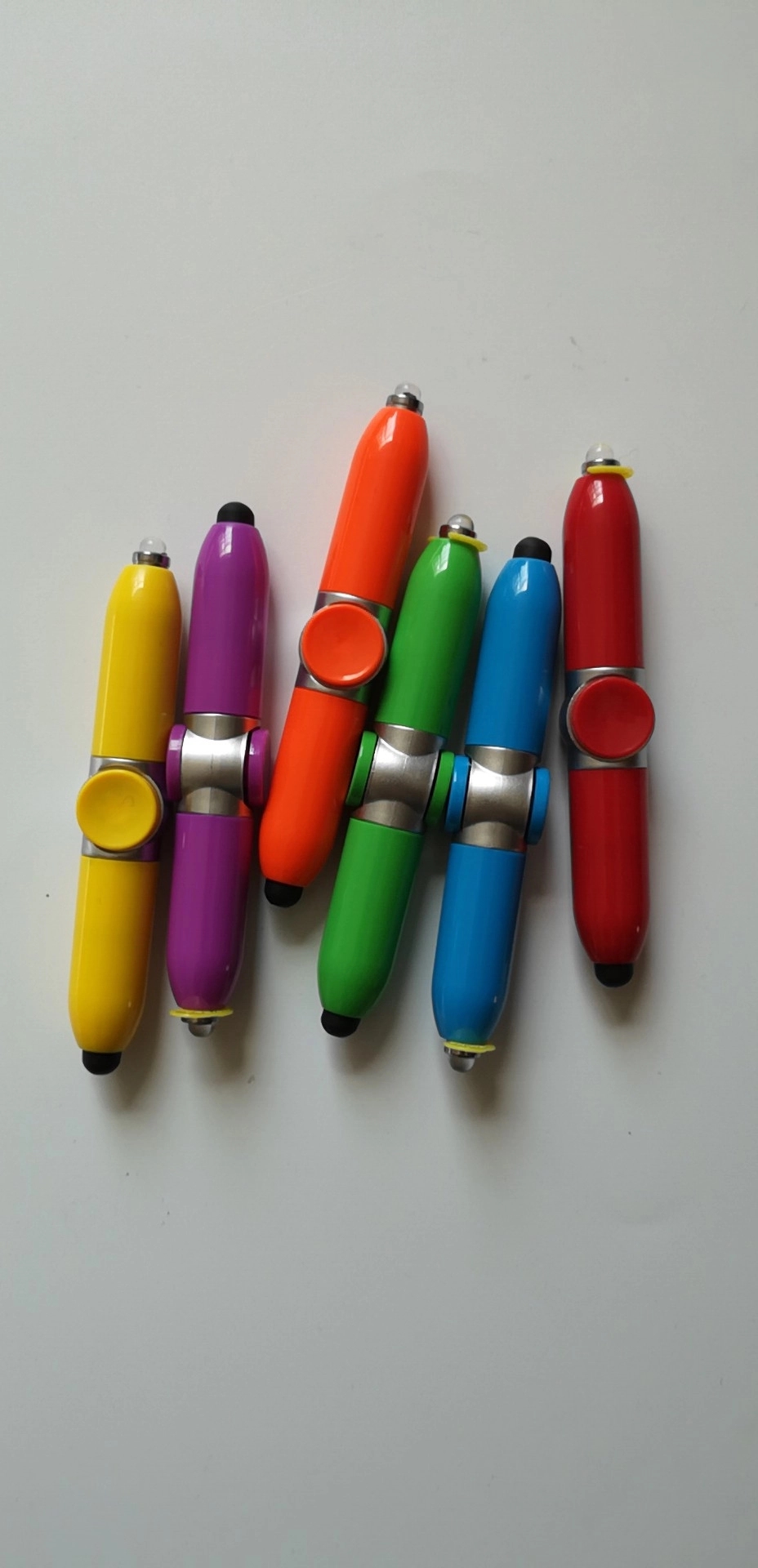 Fidget Spinner Stylus LED Light Pen 5