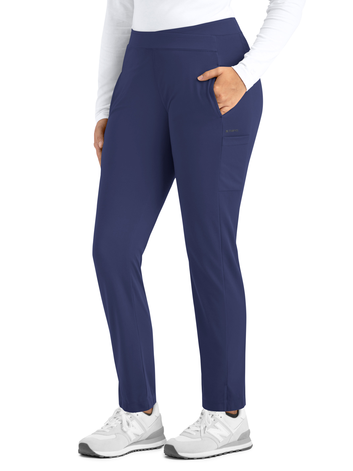 Maevn - Focus - Women's Four-Pocket Wrapped Waist Tapered Pant 2