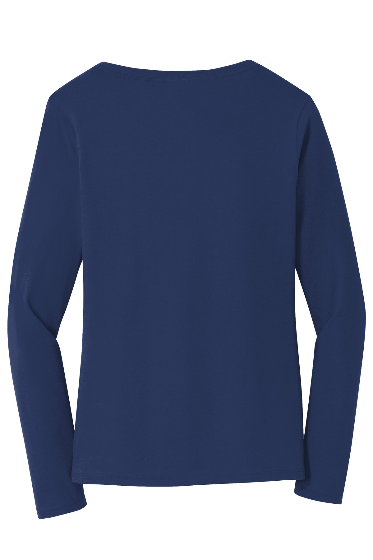 Port & Co Women's Long Sleeve Fan Favorite V-Neck Tee. LPC450VLS 13