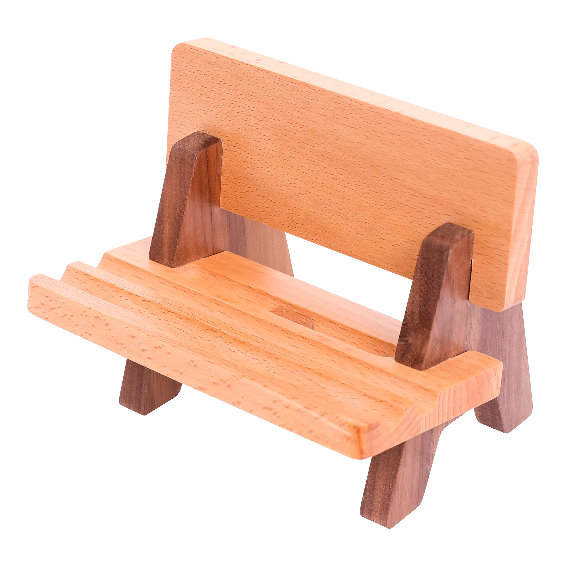 Creative Laser Printed Bench-Style Phone Stand With MOQ: 100Pcs 7