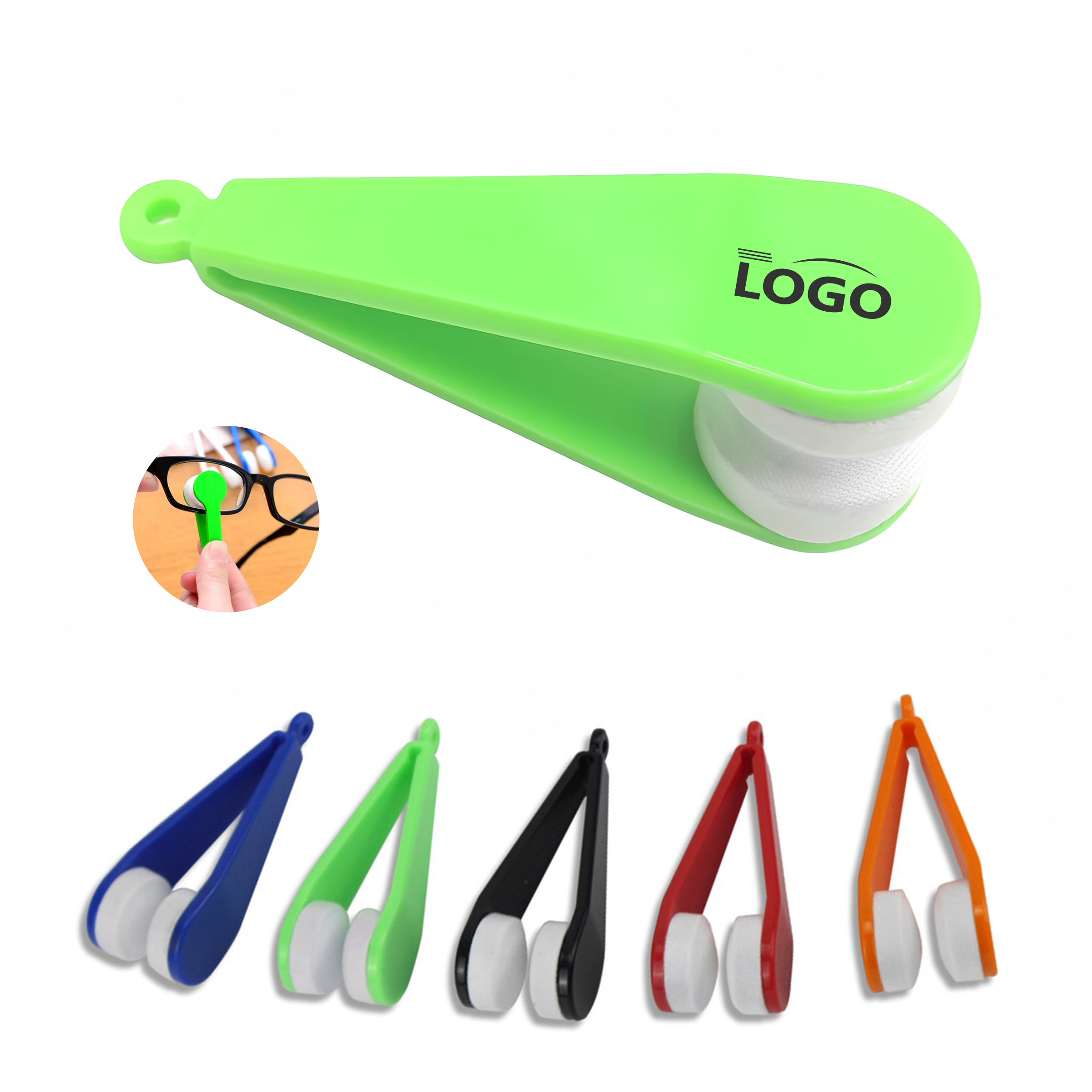 Portable Double-Sided Glasses Cleaner for Quick Lens Care 1