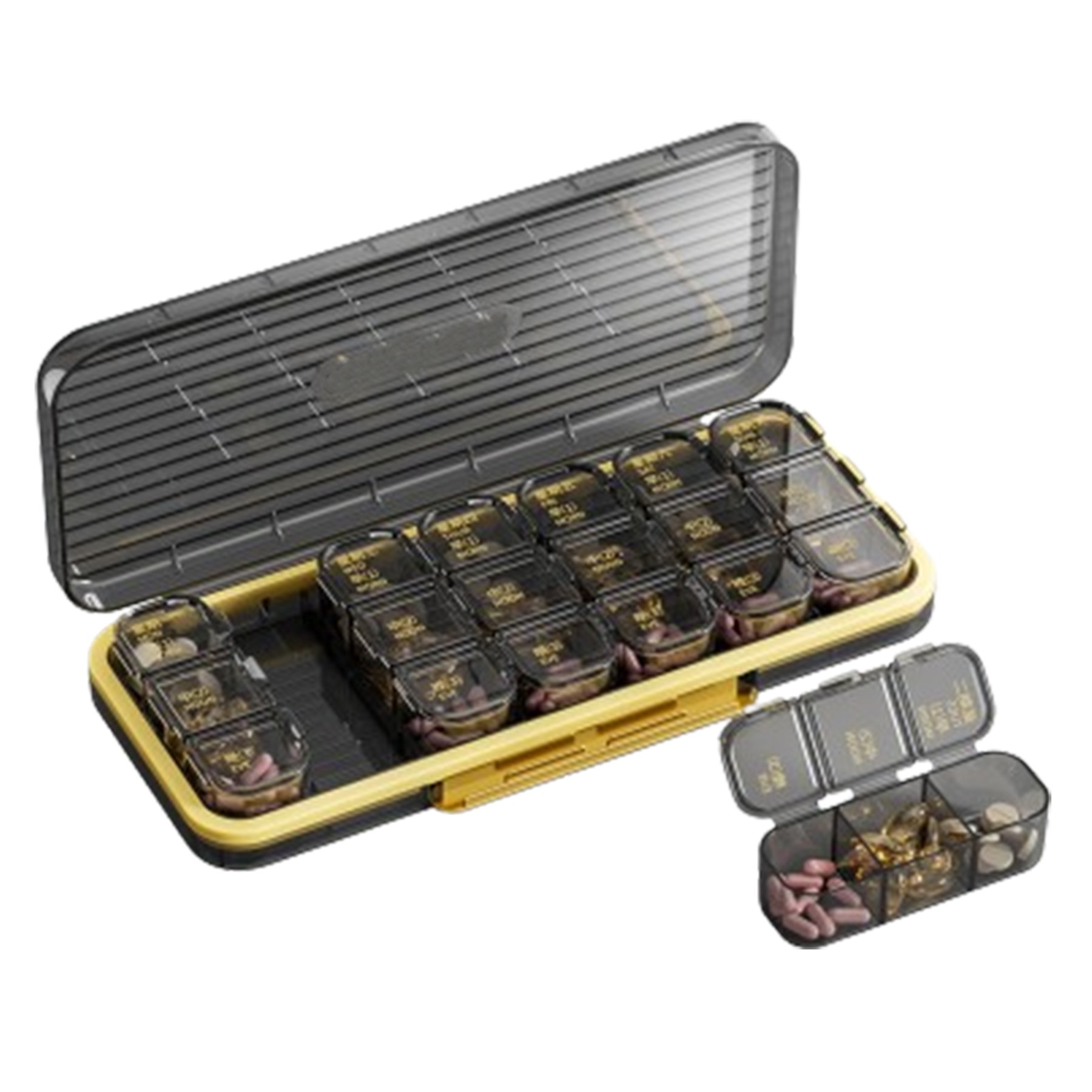 Weekly Medicine Box W/21 Compartments 3