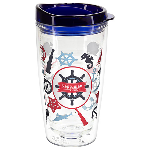 Reef 16 oz Tritan® Tumbler with Translucent Lid 37