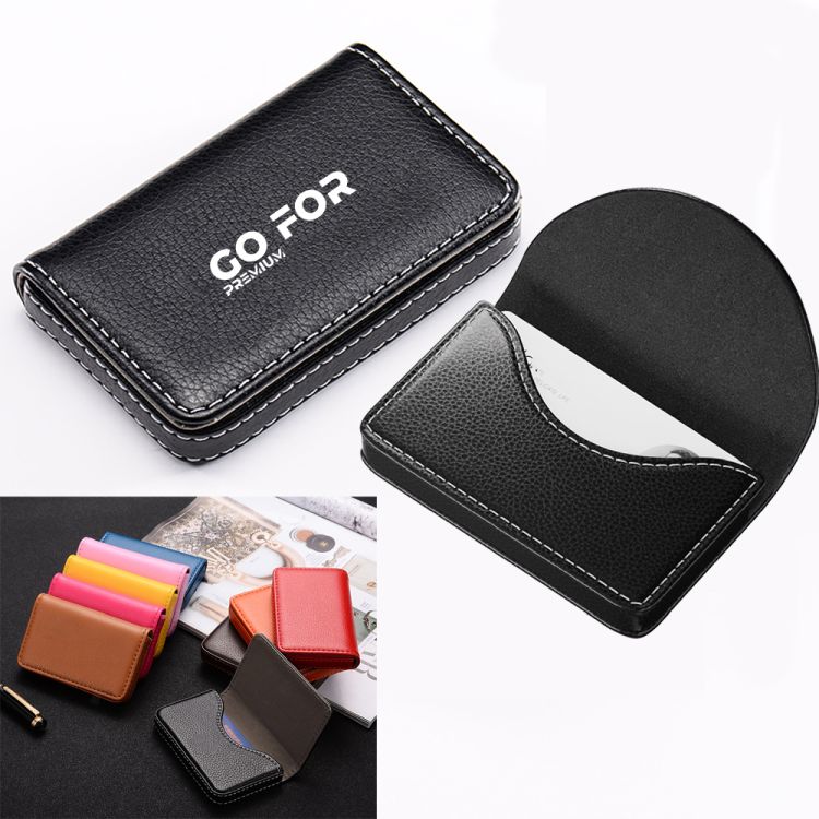 PU Leather Business Card Case 2