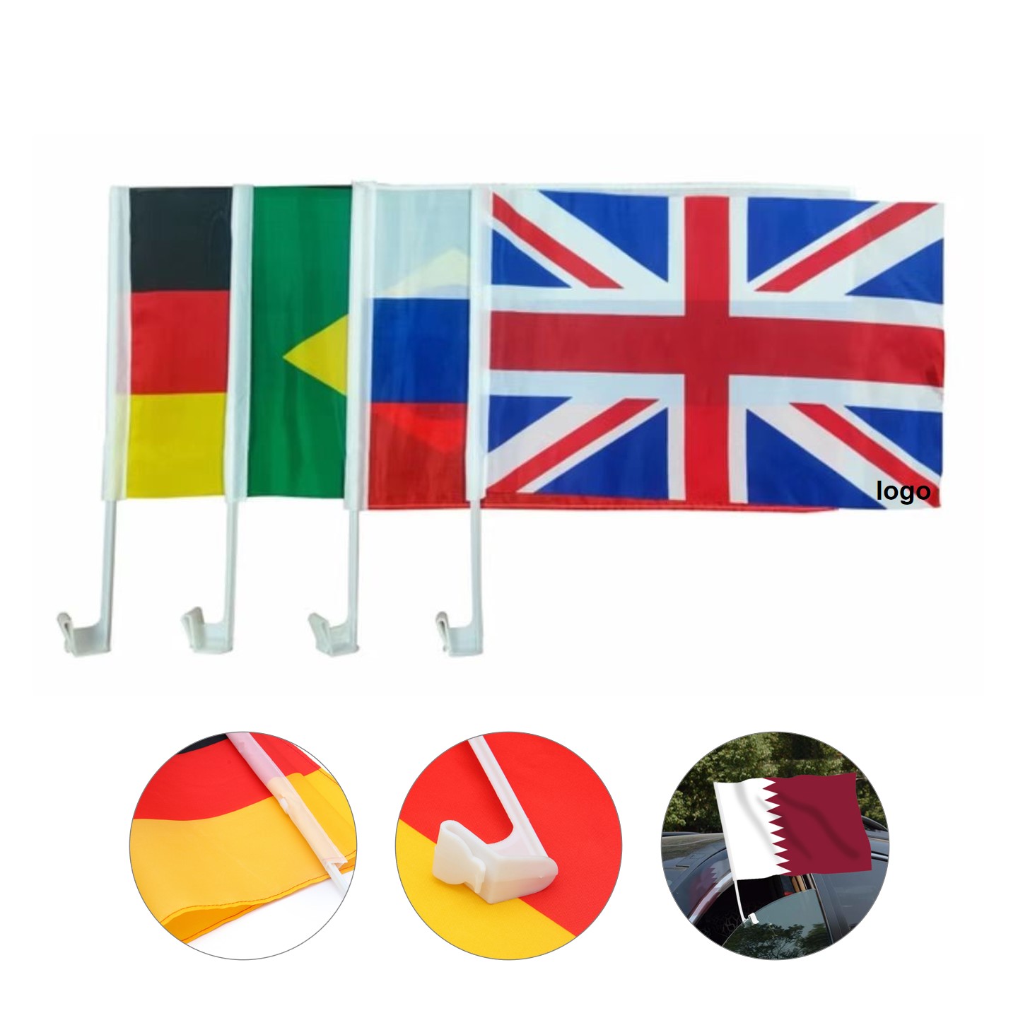 Car Window Flag 4