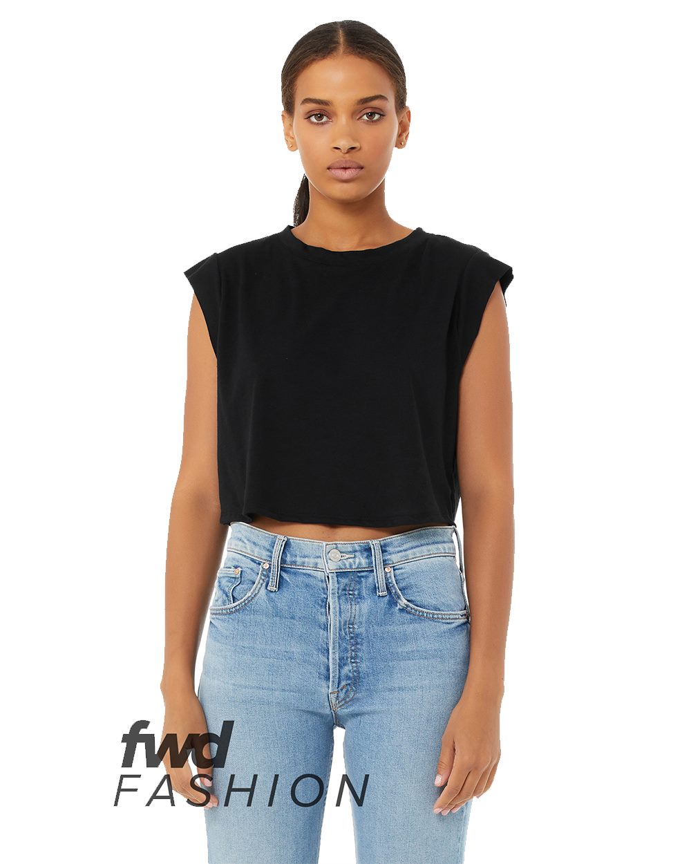 FWD Fashion Women's Festival Crop Tank - 8483 25