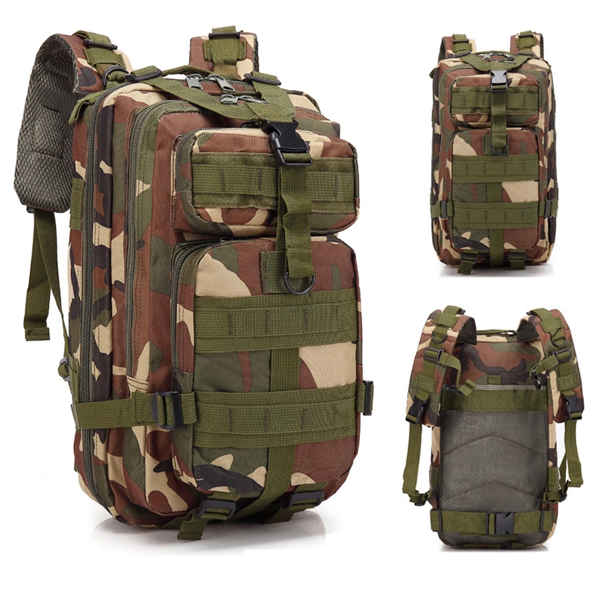 30L Custom Biking Daypack Outdoor Tactical Backpack 12