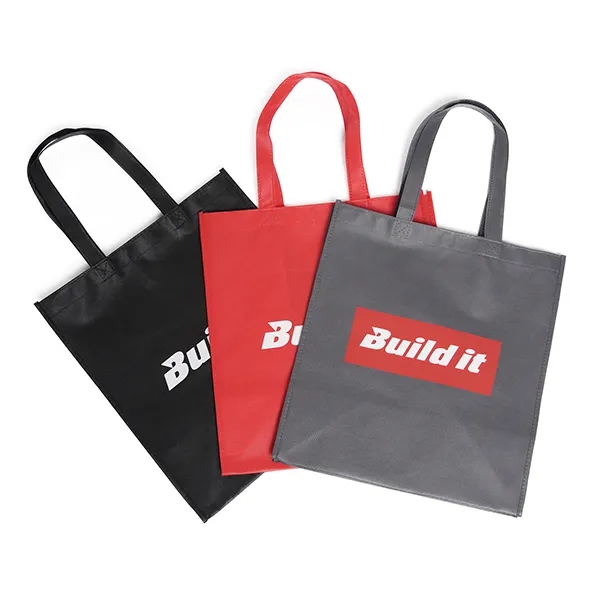 Rpet Non-woven Shopper tote -13" x 14.5" x 8.67" 2