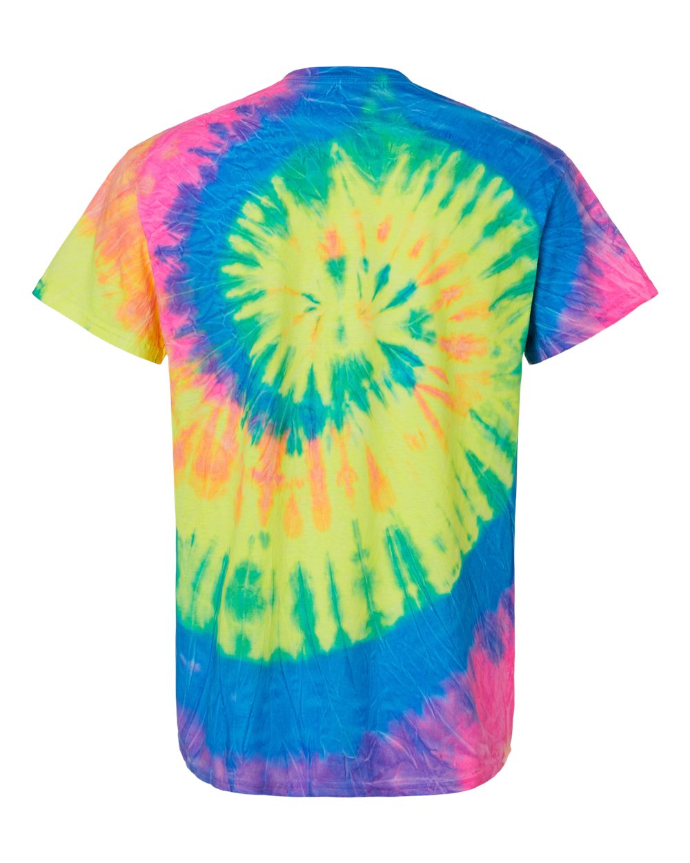 Unisex Multi-Color Tie-Dyed T-Shirt - 1000 323