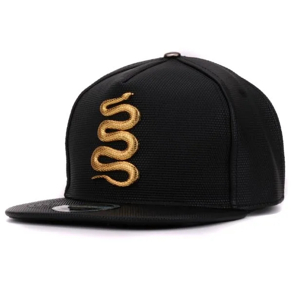 Custom Metal Logo Snapback Hat - Factory Sample 5