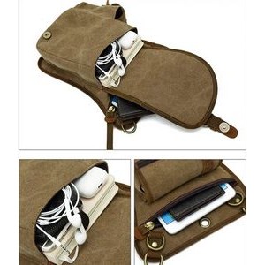Canvas Drop Leg Bag Tactical Thigh Outdoor Waist Pack 2